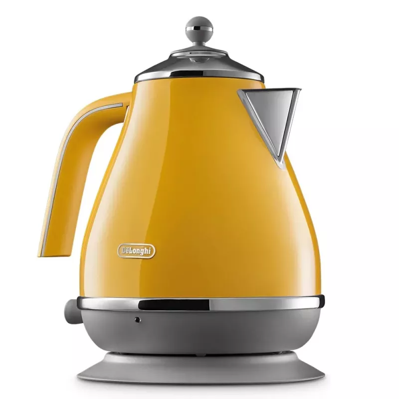 De’Longhi Icona Capitals vedenkeitin 1,7 L 2000 W keltainen