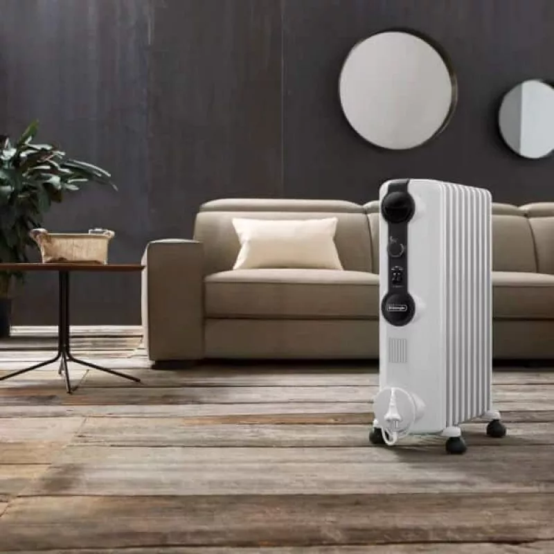 De’Longhi Radia S TRRS0920 sisäkäyttöön valkoinen 2000 W öljypatteri