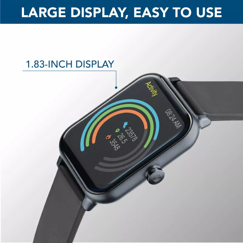 Cellularline ION Bluetooth® älykello sovelluksella, LED, 91 g