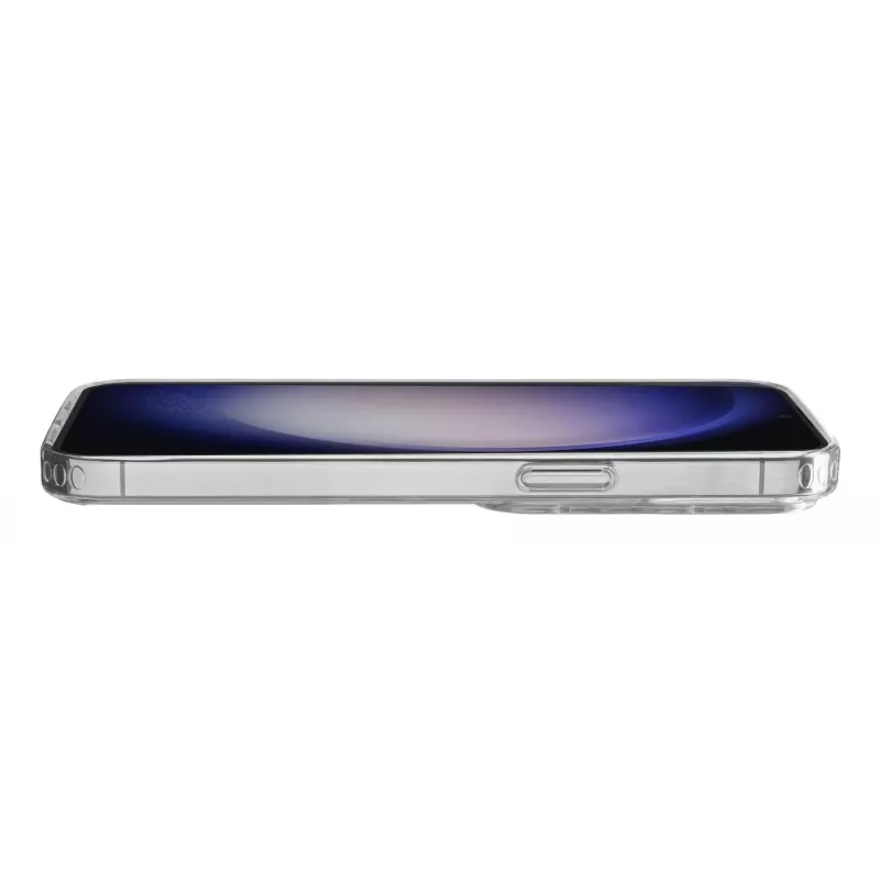 Cellularline Clear Protect – Galaxy S24 kova kotelo kumireunoilla