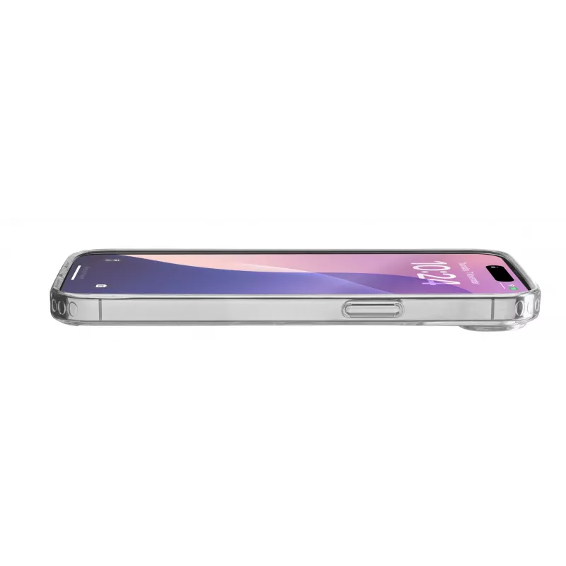 Cellularline Clear Protect - iPhone 16e/17e kova kuori kumireunoilla