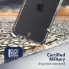 Cellularline Clear Protect - iPhone 16e/17e kova kuori kumireunoilla