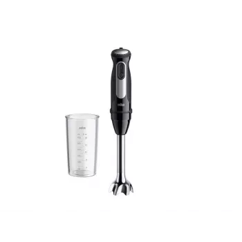 Braun MultiQuick 5 Pro 0,6 L sauvasekoitin 1000 W musta, hopea