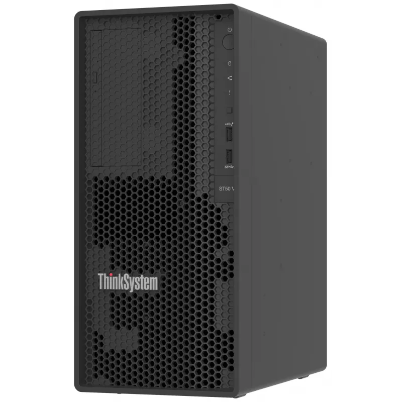 Lenovo ThinkSystem ST50 V3 -palvelin 1,92 TB torni Intel Xeon E E-2434 3,4 GHz 32 GB DDR5-SDRAM 500 W