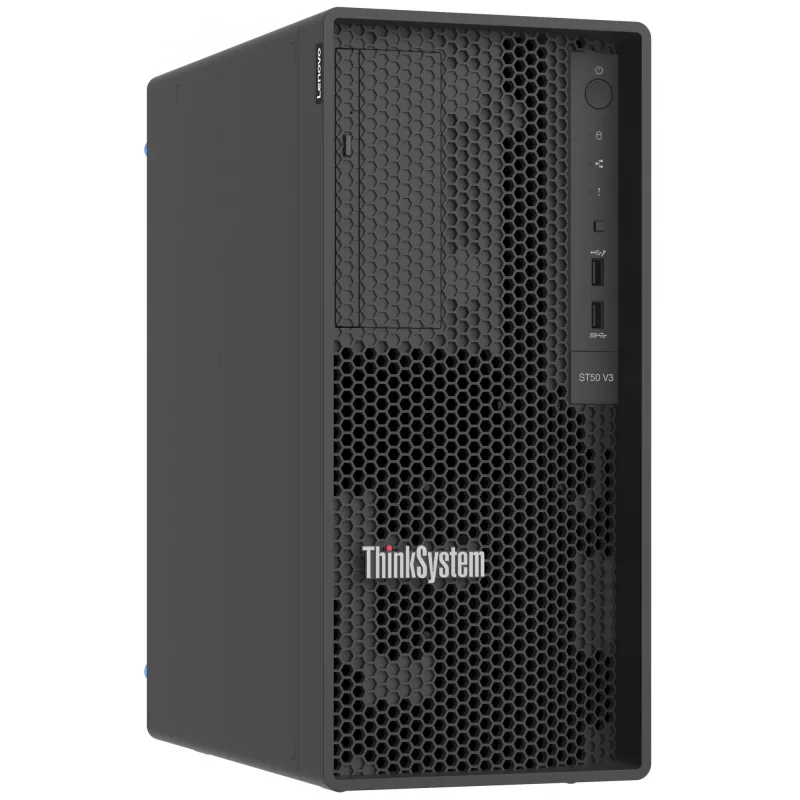 Lenovo ThinkSystem ST50 V3 -palvelin 1,92 TB torni Intel Xeon E E-2434 3,4 GHz 32 GB DDR5-SDRAM 500 W