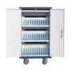 Techly I-CABINET-30DUTY kannettava laitehallintakärry/kaappi valkoinen, sininen