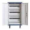 Techly I-CABINET-30DUTY kannettava laitehallintakärry/kaappi valkoinen, sininen