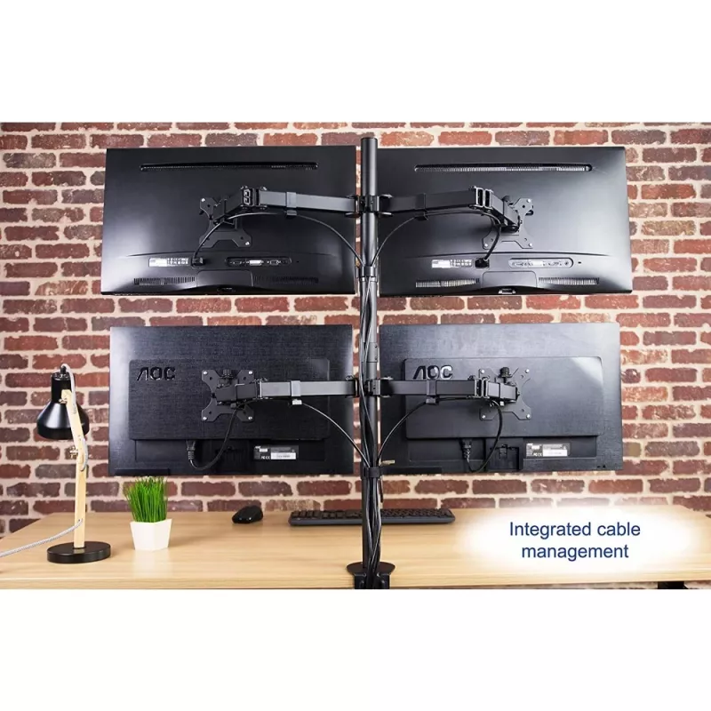 Techly ICA-LCD 382-Q näyttöteline / jalusta 68,6 cm (27