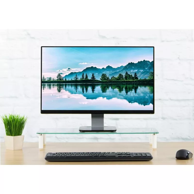 Techly Universal Tabletop Monitor Riser, vapaasti seisova, 20 kg, 33 cm (13