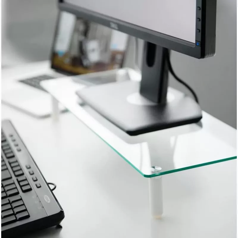 Techly Universal Tabletop Monitor Riser, vapaasti seisova, 20 kg, 33 cm (13