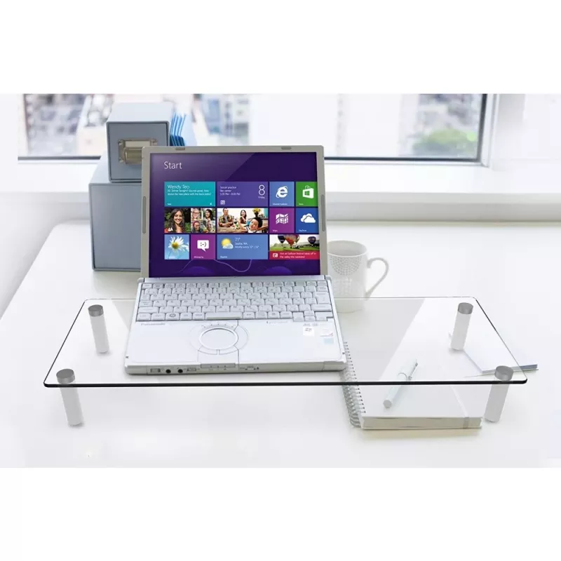 Techly Universal Tabletop Monitor Riser, vapaasti seisova, 20 kg, 33 cm (13