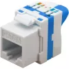 Techly CAT 6a KeyStone RJ45 rasia UTP suojaamaton työkaluton IWP-MD C6A/UROTT