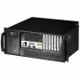 Techly kotelo teollisuusrack 19/työpöytä 4U ultrakompakti musta I-CASE MP-P4HX-BLK6