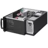 Techly kotelo teollisuusrack 19/työpöytä 4U ultrakompakti musta I-CASE MP-P4HX-BLK6