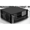Techly kotelo teollisuusrack 19/työpöytä 4U ultrakompakti musta I-CASE MP-P4HX-BLK6