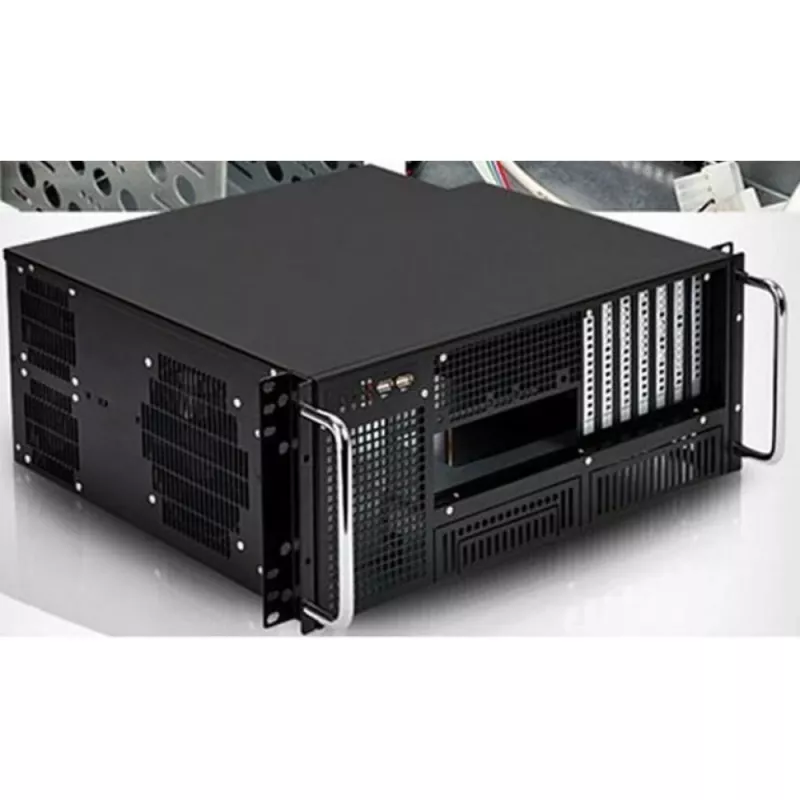 Techly kotelo teollisuusrack 19/työpöytä 4U ultrakompakti musta I-CASE MP-P4HX-BLK6