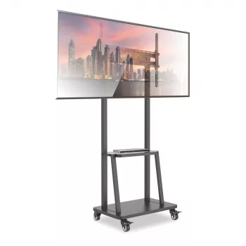 Techly lattiaständi hyllyllä 32-70 tuuman LCD/LED/Plasma-TV:lle