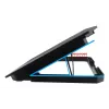 Techly ICOOL-CP11TY kannettavatietokoneteline musta 43,2 cm (17 tuumaa)