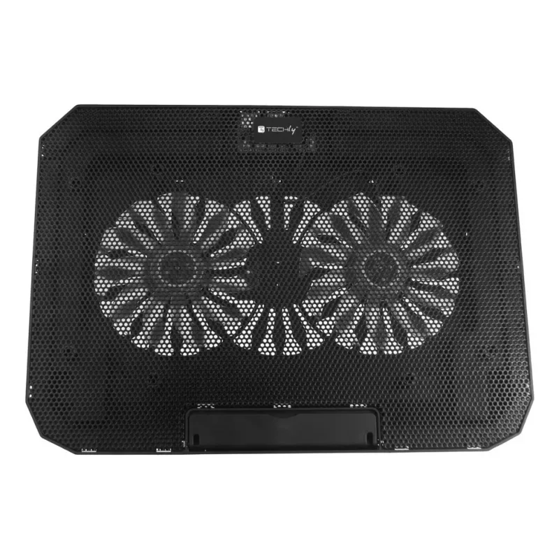 Techly ICOOL-CP11TY kannettavatietokoneteline musta 43,2 cm (17 tuumaa)