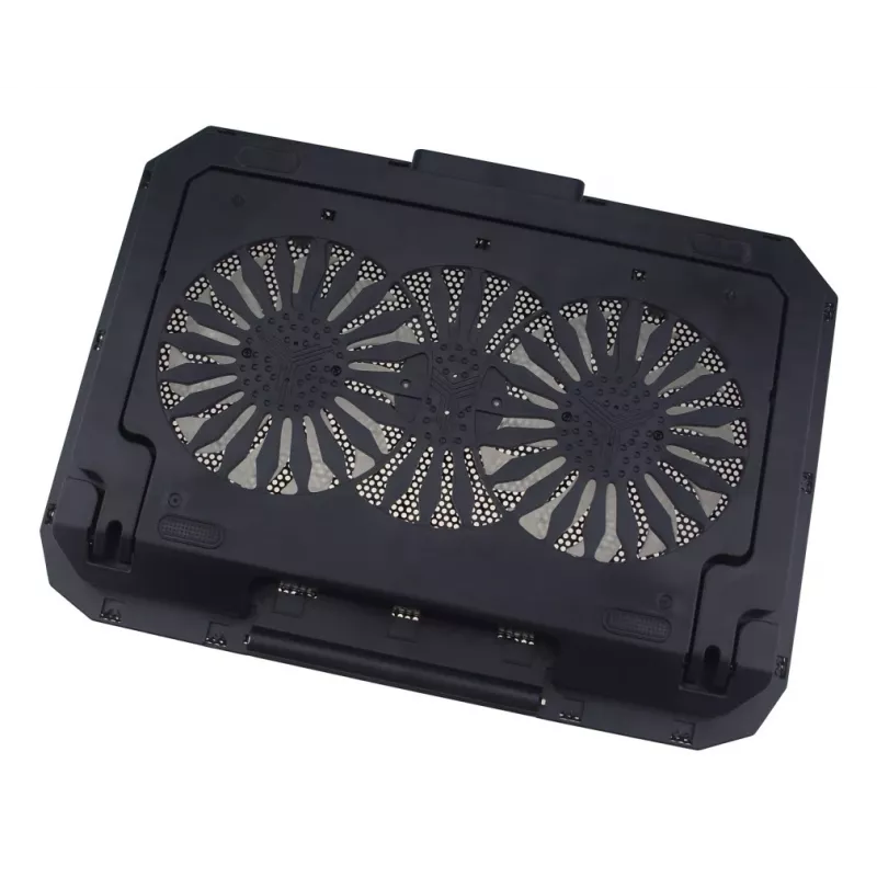 Techly ICOOL-CP11TY kannettavatietokoneteline musta 43,2 cm (17 tuumaa)