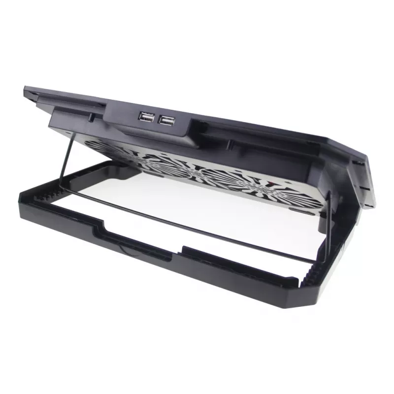 Techly ICOOL-CP11TY kannettavatietokoneteline musta 43,2 cm (17 tuumaa)