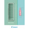 Candy DiVino CWC 200 EELW/NF vapaasti seisova musta 81 pulloa