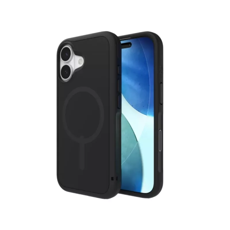 ZAGG Sedona Snap -kotelo Apple iPhone 17 Flood musta, suojakotelo, Apple, iPhone 17, 16 cm (6,3