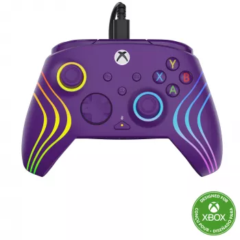 Peliohjain Turtle Beach Afterglow Wave violetti USB PC Xbox Series X