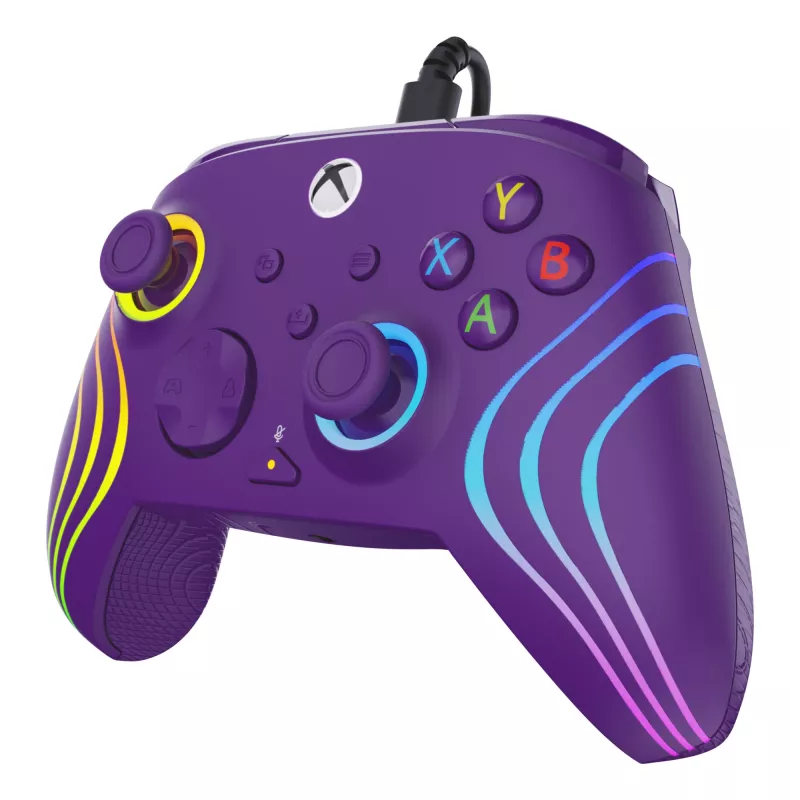 Peliohjain Turtle Beach Afterglow Wave violetti USB PC Xbox Series X