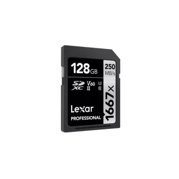 Lexar 128 GB UHS-II SDXC flash-muisti LSD128CB1667
