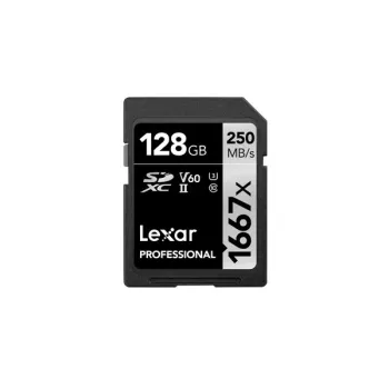 Lexar 128 GB UHS-II SDXC flash-muisti LSD128CB1667