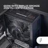Mars Gaming MPB650SIM virtalähde 650 W 24-pin ATX ATX musta