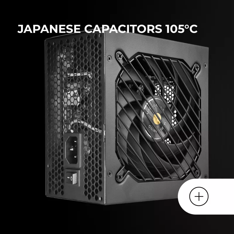 Mars Gaming MPB650SIM virtalähde 650 W 24-pin ATX ATX musta