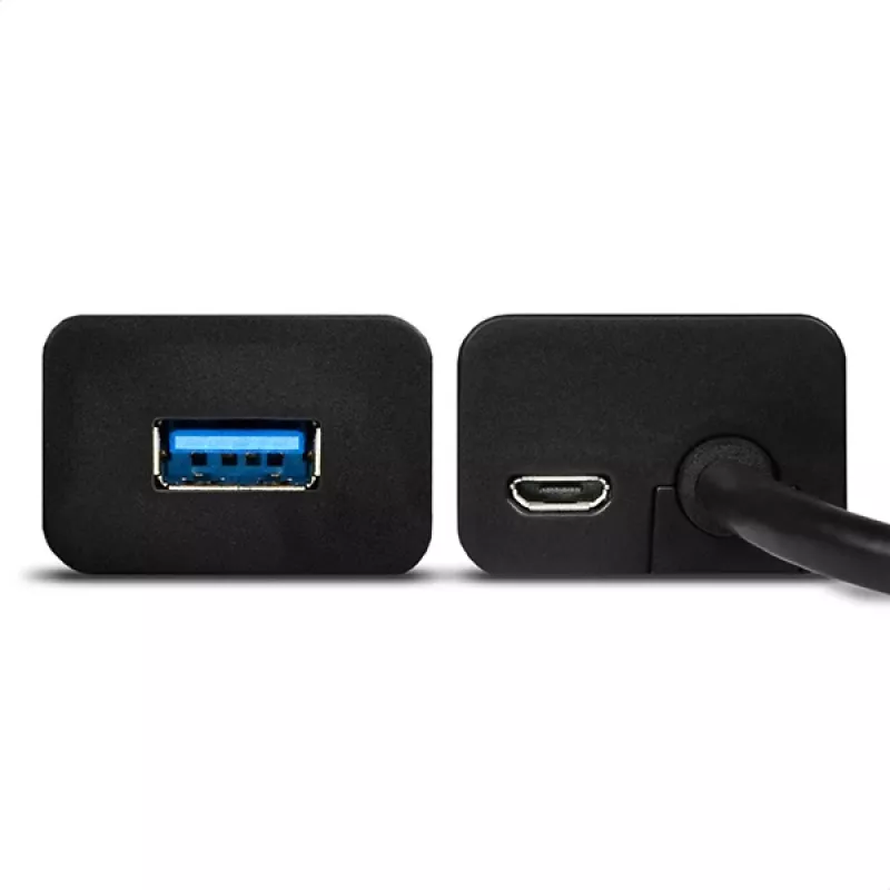 Axagon HUE-S2C USB-keskitin USB 3.2 Gen 1 (3.1 Gen 1) Type-A 5000 Mbit/s musta