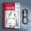 Axagon BUCM432-CM10AB USB-kaapeli USB4 Gen 3x2 1 m USB C musta