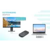 i-tec Thunderbolt 3/USB-C Dual-4K-telakointiasema + USB-C-DisplayPort-kaapeli (1,5 m) + virtalähde 60 W