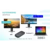 i-tec Thunderbolt 3/USB-C Dual-4K-telakointiasema + USB-C-DisplayPort-kaapeli (1,5 m) + virtalähde 60 W