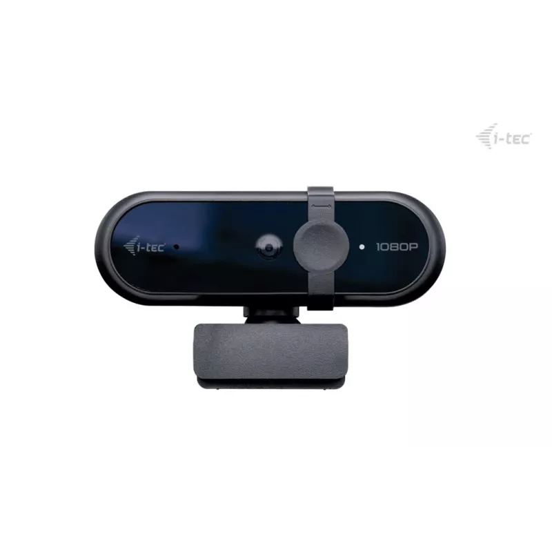 Webcam ITEC SOLOMON 100 1080p, 2 MP, Full HD 1920×1080, USB, klipsikiinnitys, musta
