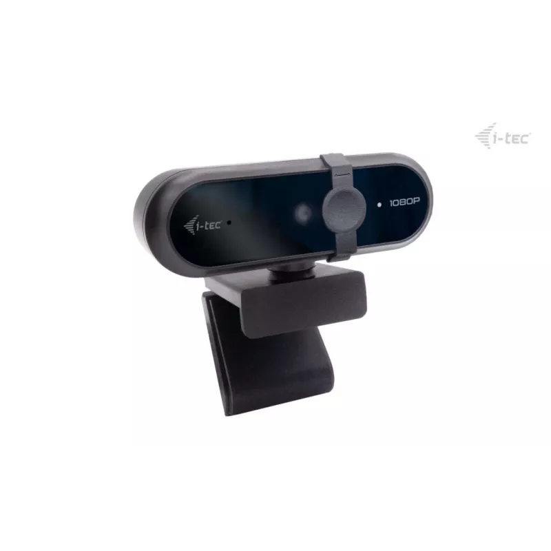 Webcam ITEC SOLOMON 100 1080p, 2 MP, Full HD 1920×1080, USB, klipsikiinnitys, musta