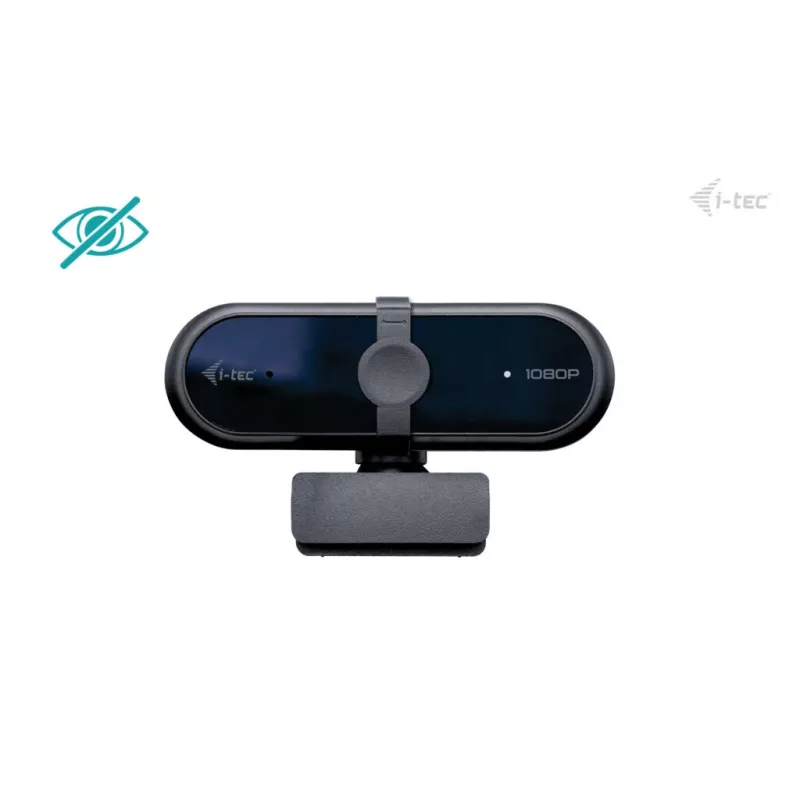 Webcam ITEC SOLOMON 100 1080p, 2 MP, Full HD 1920×1080, USB, klipsikiinnitys, musta