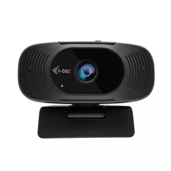 Webcam i-tec SOLOMON 300 4K, USB, 3840×2160, 8,29 MP, klipsikiinnitys, musta