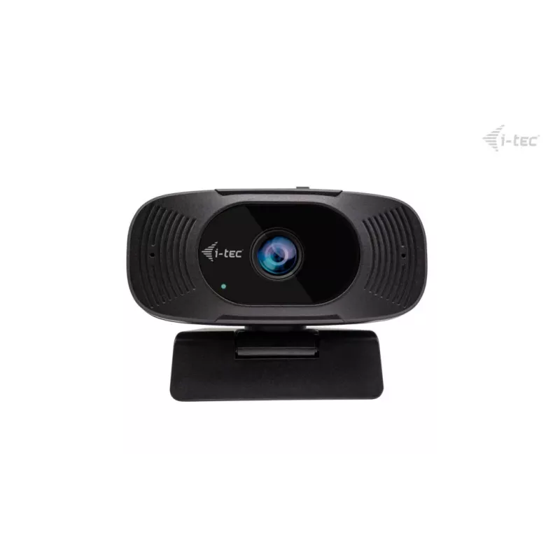 Webcam i-tec SOLOMON 300 4K, USB, 3840×2160, 8,29 MP, klipsikiinnitys, musta