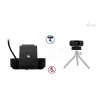 Webcam i-tec SOLOMON 300 4K, USB, 3840×2160, 8,29 MP, klipsikiinnitys, musta