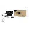Webcam i-tec SOLOMON 300 4K, USB, 3840×2160, 8,29 MP, klipsikiinnitys, musta