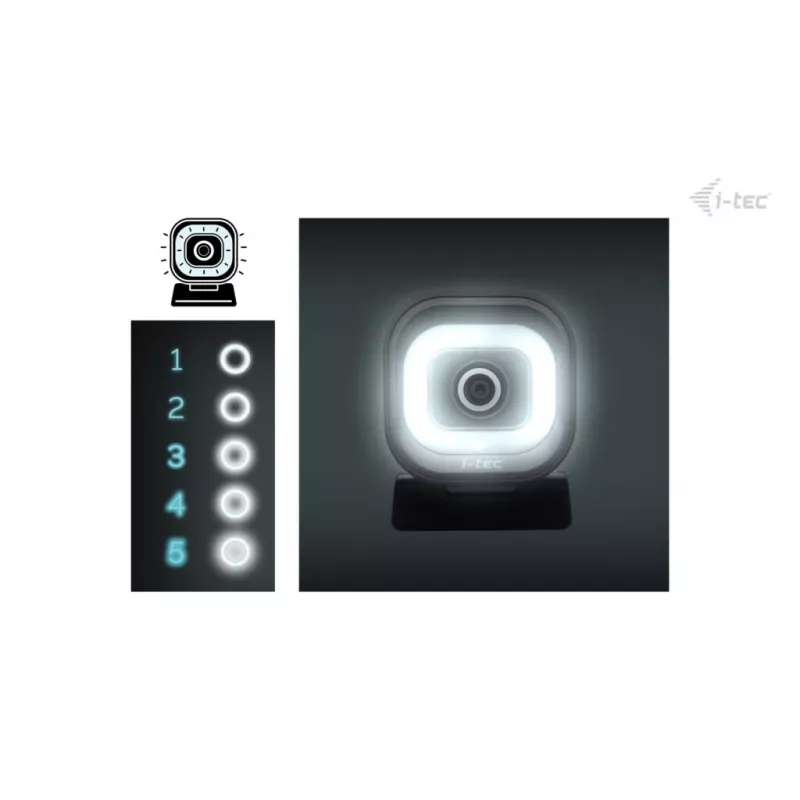 Webcam ITEC i-tec SOLOMON 700 STREAM 4K 3840x2160@60fps, 8,29 MP, USB-C, 1/4 tuuman jalustakierre