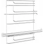 Beko 4480100203 uunin teleskooppiulosveto, 1 taso, hopea