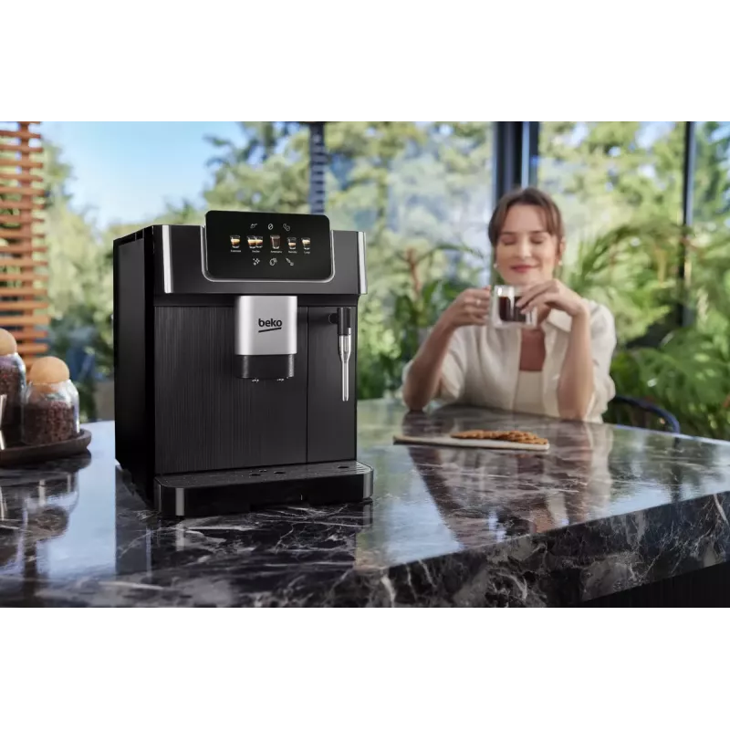 Beko CEG7302B CaffeExperto täysautomaattinen kahvinkeitin höyrysuuttimella