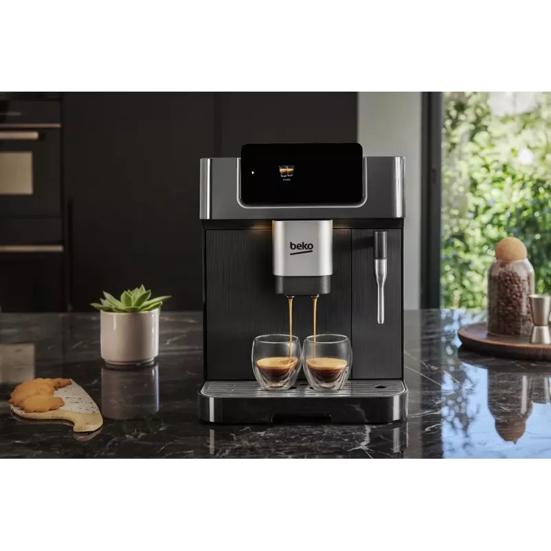 Beko CEG7302B CaffeExperto täysautomaattinen kahvinkeitin höyrysuuttimella