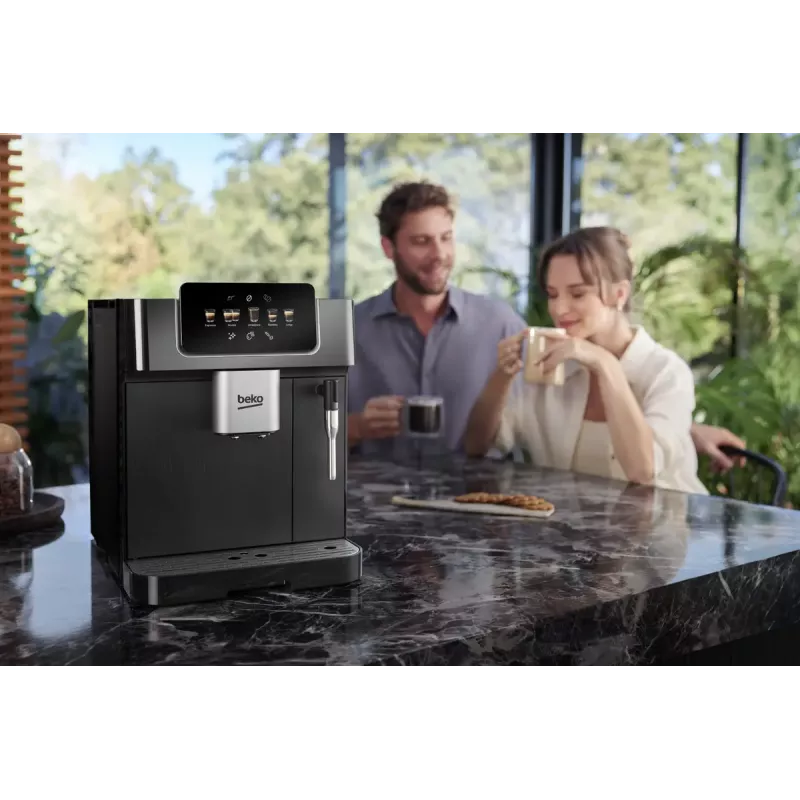 Beko CEG7302B CaffeExperto täysautomaattinen kahvinkeitin höyrysuuttimella