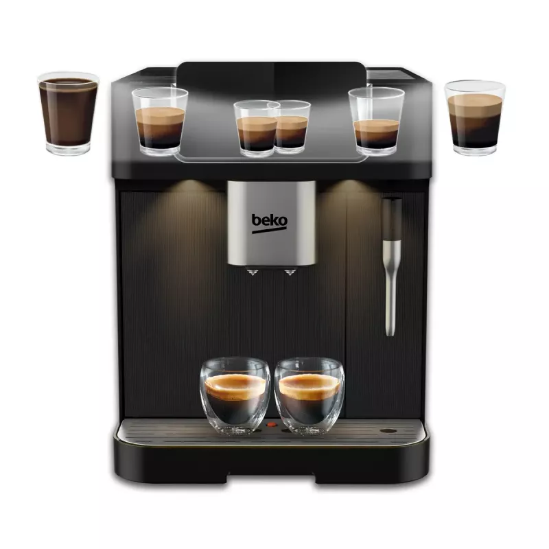 Beko CEG7302B CaffeExperto täysautomaattinen kahvinkeitin höyrysuuttimella